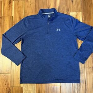 Under Armour Men's UA Tech 2.0 1/2 Zip Training Top Shirt Size XL Academy Steel
